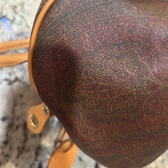 Etro Multicolor Paisley Duffel Bag - Picture 14 of 16